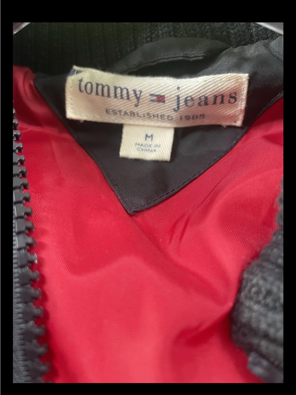 Tommy Jeans Extra Long Length Puffer Winter Jacket Women Black Size Medium - Picture 3 of 8